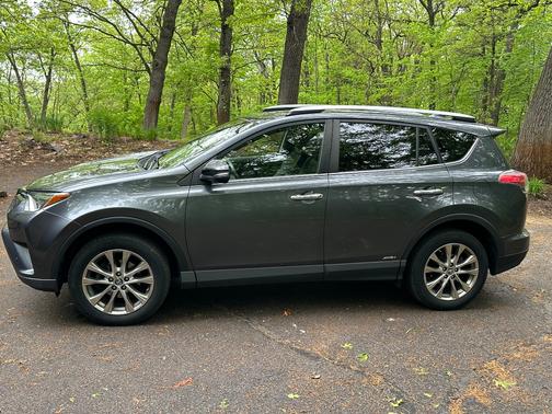 Silver 2016 Toyota RAV4 Hybrid Limited