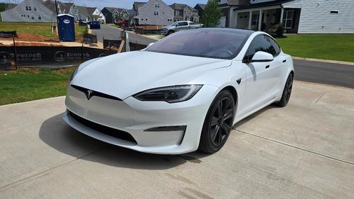 White 2024 Tesla Model S Long Range