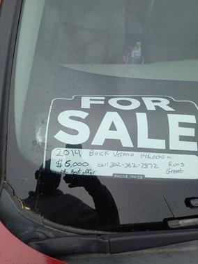 Red 2014 Buick Verano Base