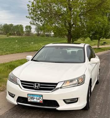 White 2013 Honda Accord EX-L