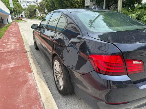 Blue 2012 BMW 550 i xDrive