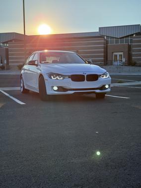 White 2012 BMW 328 i