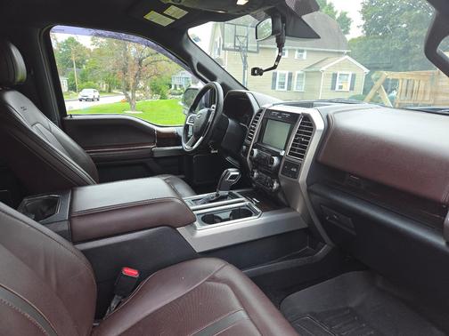 Gray 2015 Ford F-150 Platinum