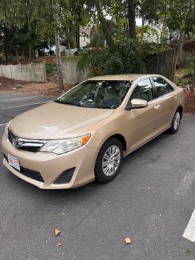 Gold 2012 Toyota Camry LE