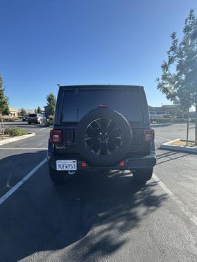 Black 2022 Jeep Wrangler Unlimited 4xe Sahara