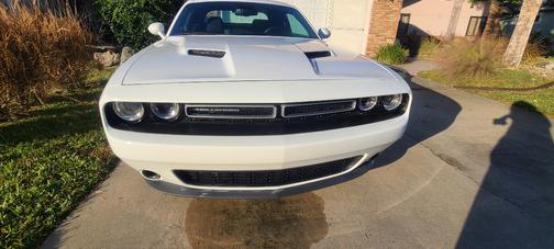 White 2015 Dodge Challenger SXT