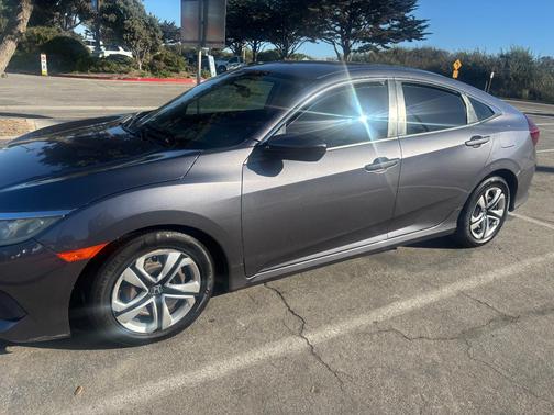 Gray 2017 Honda Civic LX