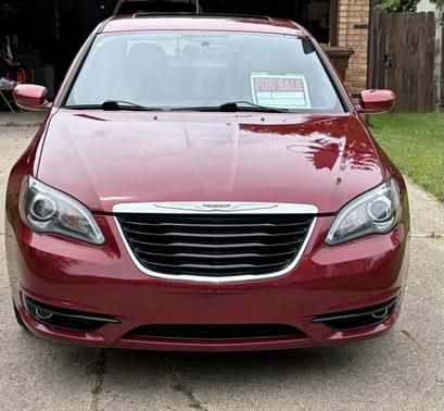 Red 2012 Chrysler 200 S