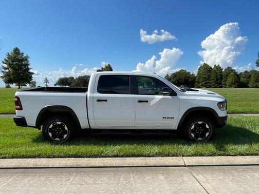 White 2022 RAM 1500 Rebel