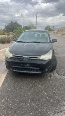 Black 2010 Ford Focus SES