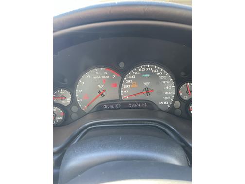 Blue 2001 Chevrolet Corvette Base