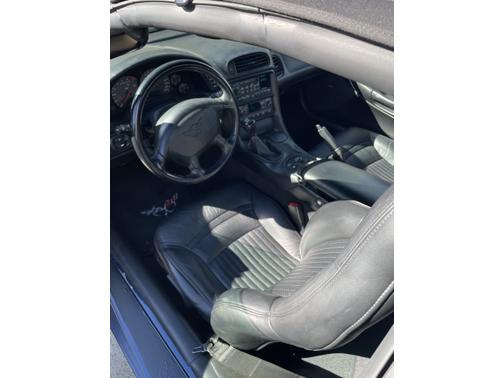 Blue 2001 Chevrolet Corvette Base
