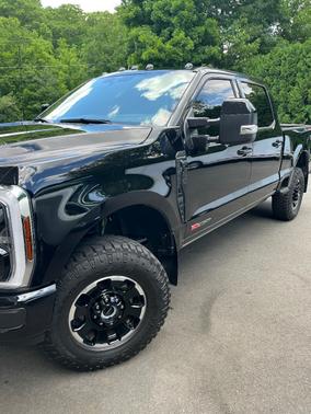 Black 2025 Ford F-350 Platinum