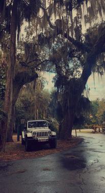Silver 2011 Jeep Wrangler Unlimited Sahara