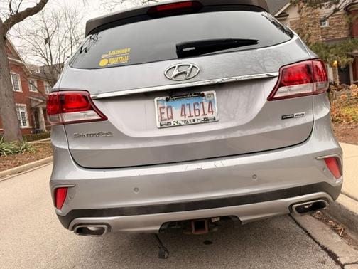 Silver 2018 Hyundai SANTA FE SE Ultimate