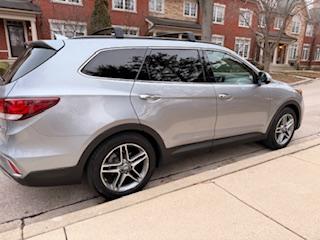 Silver 2018 Hyundai SANTA FE SE Ultimate