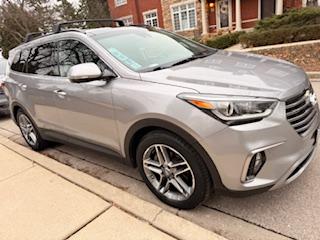Silver 2018 Hyundai SANTA FE SE Ultimate
