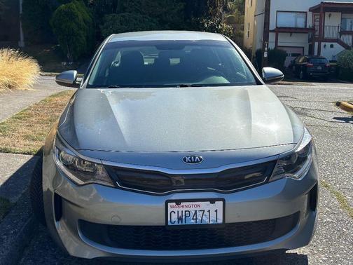 Silver 2017 Kia Optima Hybrid Base