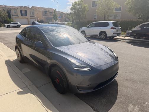 Gray 2020 Tesla Model Y Long Range
