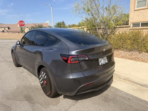 Gray 2020 Tesla Model Y Long Range