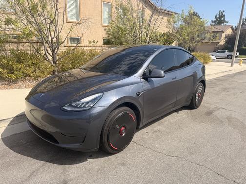 Gray 2020 Tesla Model Y Long Range