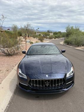 Blue 2021 Maserati Quattroporte S GranLusso