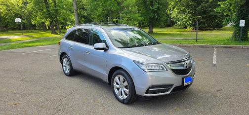Silver 2016 Acura MDX 3.5L w/Advance Package