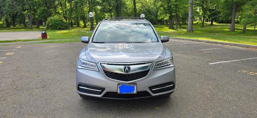Silver 2016 Acura MDX 3.5L w/Advance Package