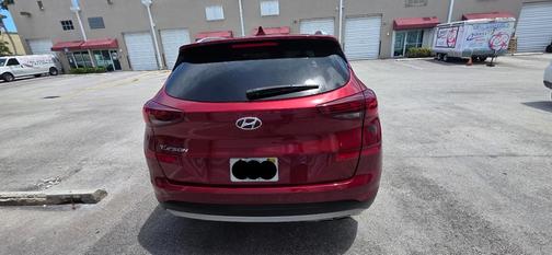 Red 2021 Hyundai TUCSON Sport