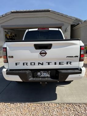 White 2023 Nissan Frontier PRO-4X