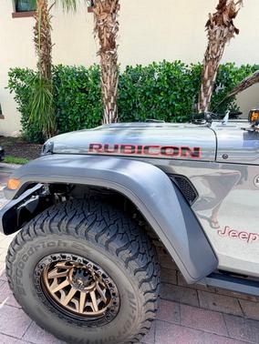 Gray 2018 Jeep Wrangler Unlimited Rubicon