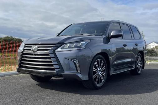 Gray 2018 Lexus LX 570 Three-Row