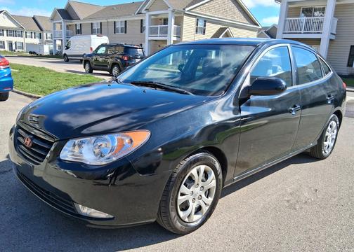 Black 2010 Hyundai ELANTRA GLS