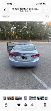 Blue 2011 Hyundai ELANTRA GLS