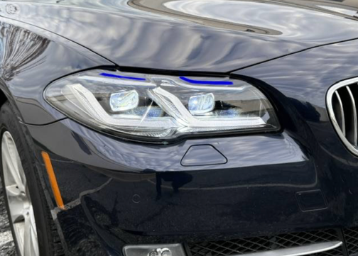 Blue 2013 BMW 528 i xDrive
