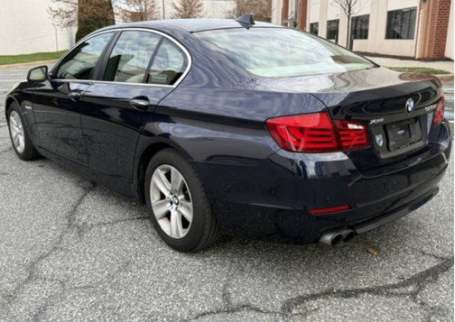 Blue 2013 BMW 528 i xDrive
