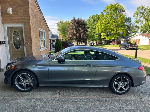 Gray 2017 Mercedes-Benz C-Class C 300 4MATIC