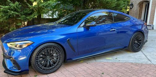 Blue 2025 Mercedes-Benz AMG CLE 53 4MATIC+