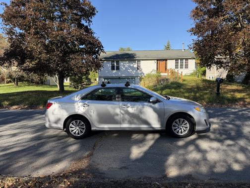 Blue 2012 Toyota Camry LE