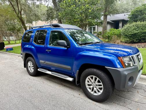 Blue 2015 Nissan Xterra S
