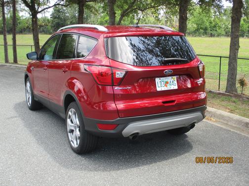 Red 2019 Ford Escape Titanium