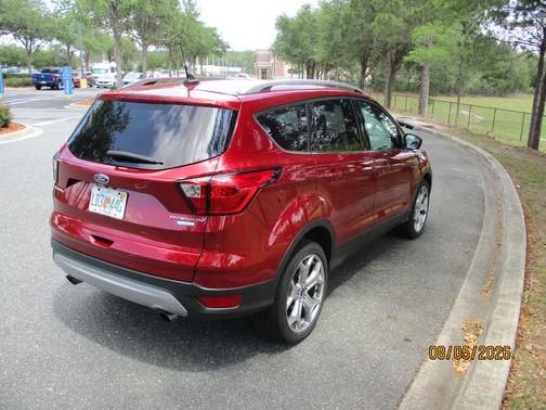 Red 2019 Ford Escape Titanium