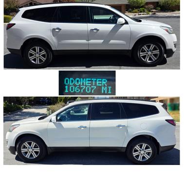 White 2015 Chevrolet Traverse 2LT