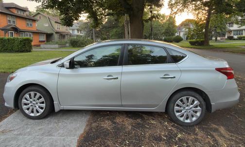 Silver 2017 Nissan Sentra S