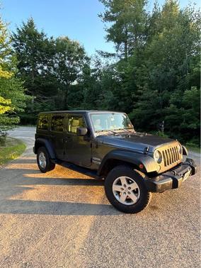 Gray 2018 Jeep Wrangler JK Unlimited Sport