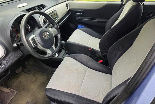 Blue 2013 Toyota Yaris LE