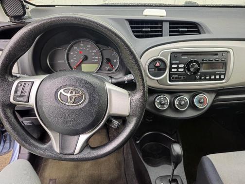 Blue 2013 Toyota Yaris LE