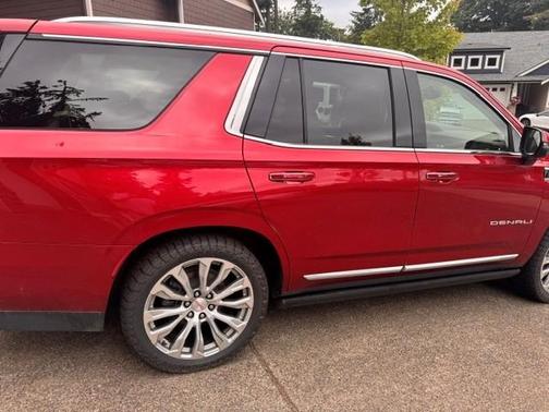 Red 2023 GMC Yukon Denali