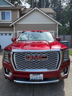 Red 2023 GMC Yukon Denali