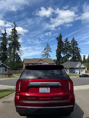 Red 2023 GMC Yukon Denali